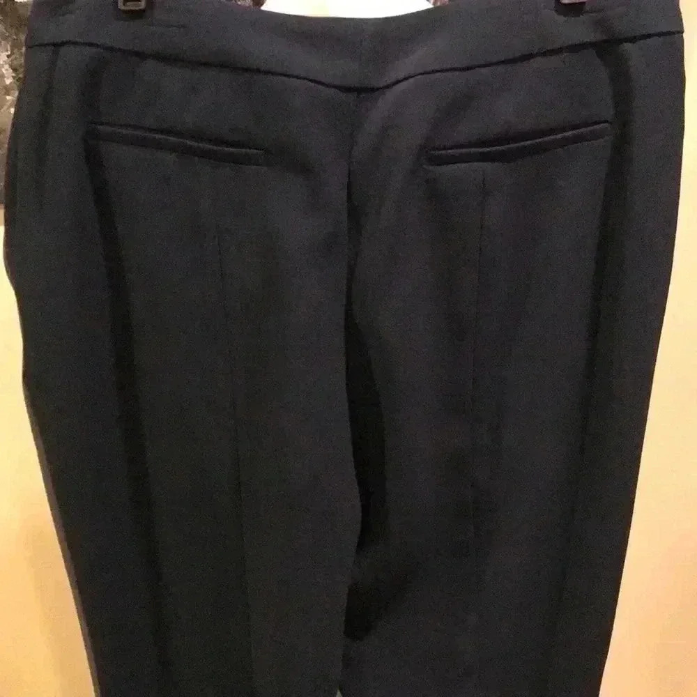 NWOT Banana Republic Blue and Gray Color-block Ankle Trousers-Size 10 - Picture 4 of 6
